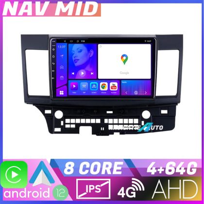 Navigatie Mitsubishi Lancer KIT 037 EDOTEC-LITE Android Ecran 720P Octa Core 4+32 Carplay