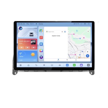 Navigatie dedicata Mercedes W204 2008-2012 N-W204 Edonav ecran 13" 1K 4+64 Android Waze USB Navigatie 4G 360 Toslink Youtube R