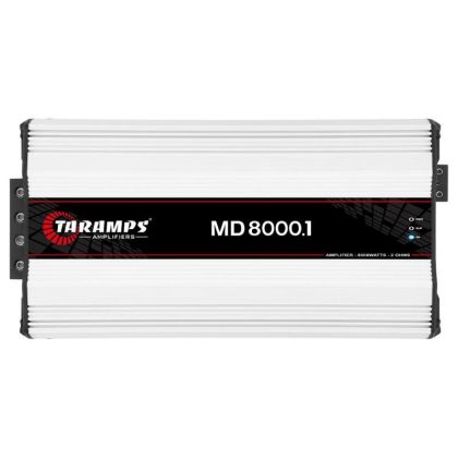 Amplificator Taramps MD 8000.1 1OHM, cu 1 canal, clasa D, în 2 Ω