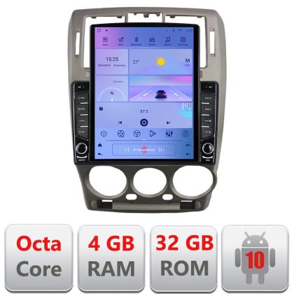 Navigatie Hyundai Getz 2002-2010 Android radio gps internet  Octa Core 4+64 LTE kit-getz+EDT-E709