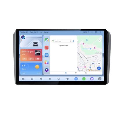 Navigatie dedicata Audi A3 8P N-049 Edonav ecran 13" 1K 4+64 Android Waze USB Navigatie 4G 360 Toslink Youtube Radio