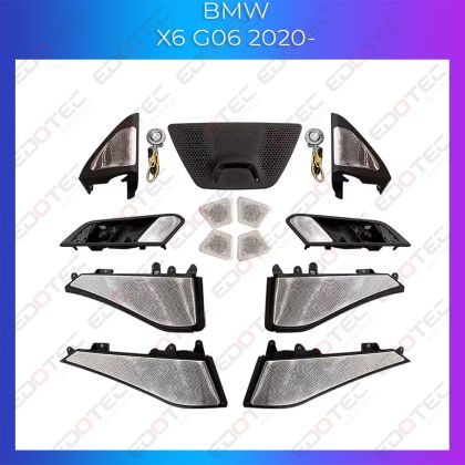 Lumini Ambientale NIGHTVIBE BMW X6 G06 2020- capace boxe iluminate control telefon sau sistem original