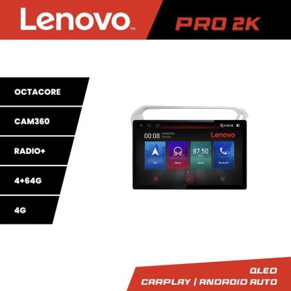 Navigatie Peugeot 301 Citroen K-Elisee K-301 Lenovo PRO 4+64 13 inch 2K android 4G DSP gps internet S v1