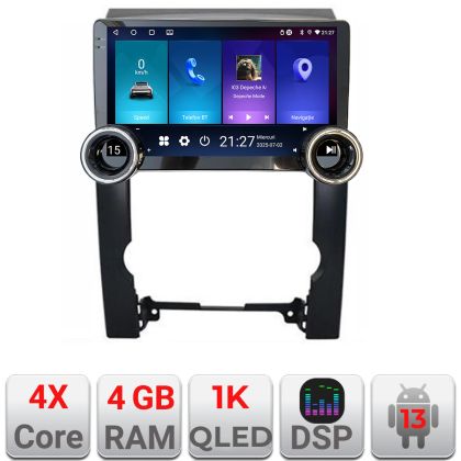 Navigatie KIA SORENTO 2009-2012 Manual Kit-041 Edotec  4+64 10.5 inch Incell 1K android Wifi 5Ghz gps internet S