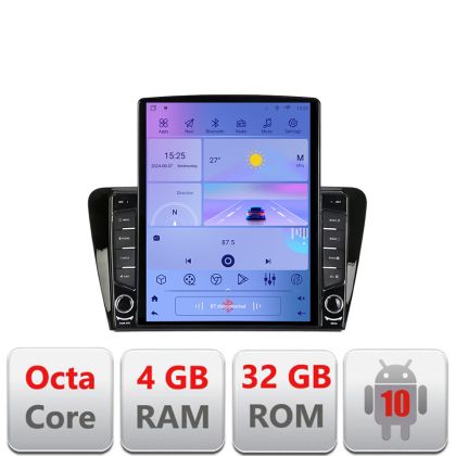 Navigatie Skoda Rapid Seat Toledo 2013+ Android radio gps internet  Octa Core 4+64 LTE Kit-rapid+EDT-E709 v1