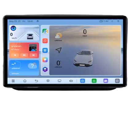 Navigatie Skoda Fabia 2 2009-2014 Android 8 Core 2.2 Ghz 8+128 Qled 1K ADAS 4G LTE GPS 360 KIT-fabia2+EDT-E410V3
