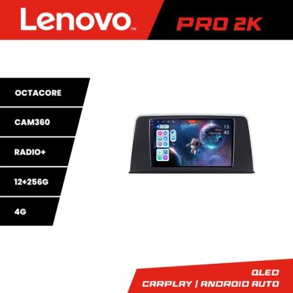 Navigatie BMW Seria 3 F30 2012-2016 8 core QLED 2K 12+256 360 Android Waze USB Navigatie Internet Youtube Radio Lenovo
