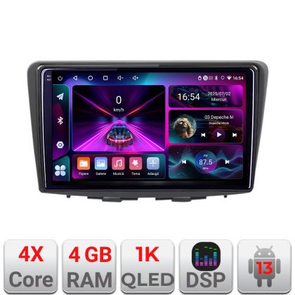 Navigatie Suzuki Baleno A-baleno  4+64 InCell Display 1K Android Waze USB Navigatie Internet Youtube Radio