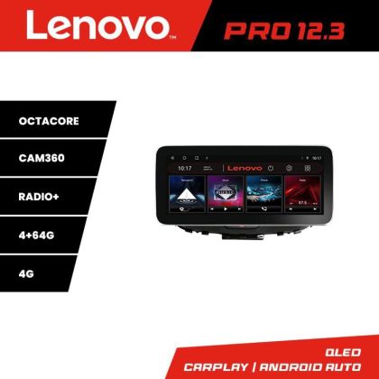 Navigatie Kia Soul 2020- K-soul Lenovo PRO 4+64 12.3 inch qled android 4G DSP gps internet  8Core