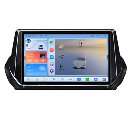 Navigatie Peugeot 2008 2020- Android ecran Qled 2K Octa core 8+128 Kit-209-2020+EDT-E409V3