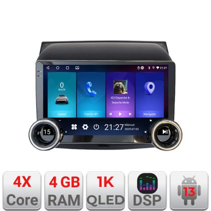 Navigatie Mitsubishi L200 2006-2014 Kit-094 Edotec  4+64 10.5 inch Incell 1K android Wifi 5Ghz gps internet  Q