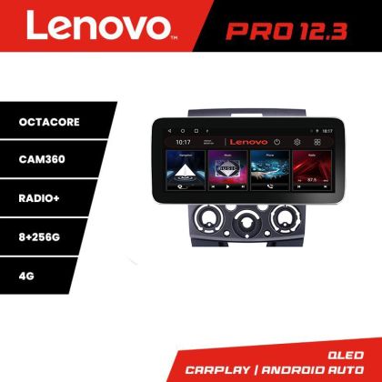 Navigatie Ford Ranger Mazda BT50 2007-2012 K-RANGER Lenovo PRO 8+256 12.3 inch qled android 4G DSP gps internet