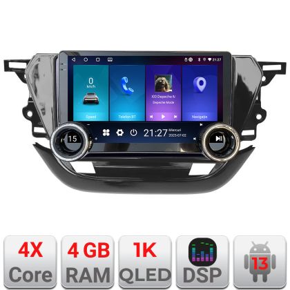 Navigatie Opel Corsa F 2019- Edotec  4+64 10.5 inch Incell 1K android Wifi 5Ghz gps internet  KIT-corsa-f