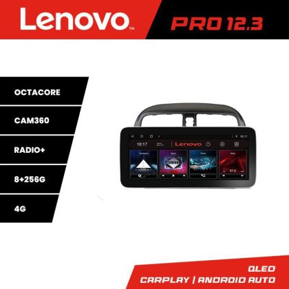 Navigatie Mitsubishi Spacestar Lenovo PRO 8+256 12.3 inch qled android 4G DSP gps internet  Kit-spacestar