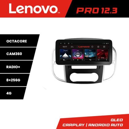 Navigatie Mercedes Vito w447 2016- Lenovo PRO 8+256 12.3 inch qled android 4G DSP gps internet  Kit-w447
