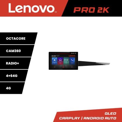 Navigatie Renault Laguna 3 Lenovo PRO 4+64 13 inch 2K android 4G DSP gps internet  8Core