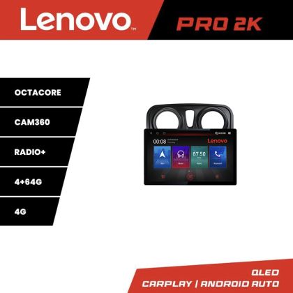 Navigatie Dacia Sandero Logan 2012-2020 K-sandero Lenovo PRO 4+64 13 inch 2K android 4G DSP gps internet