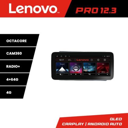Navigatie Toyota 2DIN K-TY2DIN Lenovo PRO 4+64 12.3 inch qled android 4G DSP gps internet  8Core