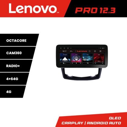 Navigatie Renault Kadjar K-9030 Lenovo PRO 4+64 12.3 inch qled android 4G DSP gps internet  8Core