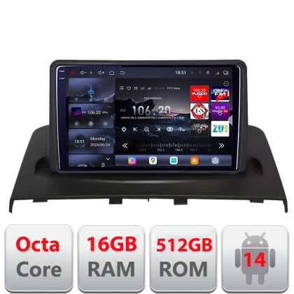 Navigatie Land Rover Freelander 2007-2015 Android radio gps internet 8 core QLED 2K 16+512GB 360 Edotec