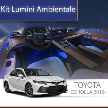 Lumini Ambientale NIGHTVIBE Toyota Corolla 2019-2021 set complet control telefon sau sistem original