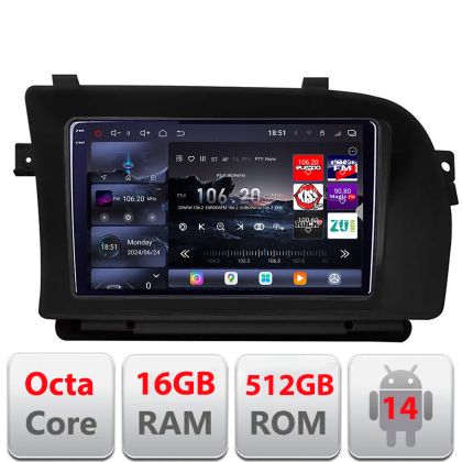 Navigatie S Klass w221 2006-2014 Android radio bluetooth internet 8 core QLED 2K 16+512GB 360 Edotec
