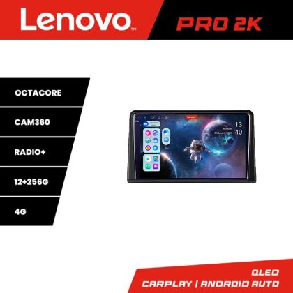 Navigatie Renault Express  Android radio gps internet 8 core QLED 2K 12+256 360 Lenovo