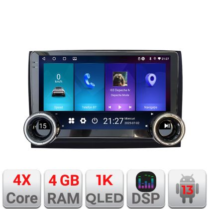 Navigatie Fiat ducato 2006- Kit-ducato Edotec 4+64 10.5 inch Incell 1K android Wifi 5Ghz gps internet  C
