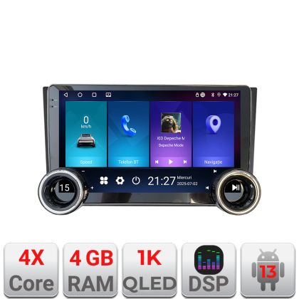 Navigatie Seat Ibiza 2017- Kit-IBZ Edotec  4+64 10.5 inch Incell 1K android Wifi 5Ghz gps internet