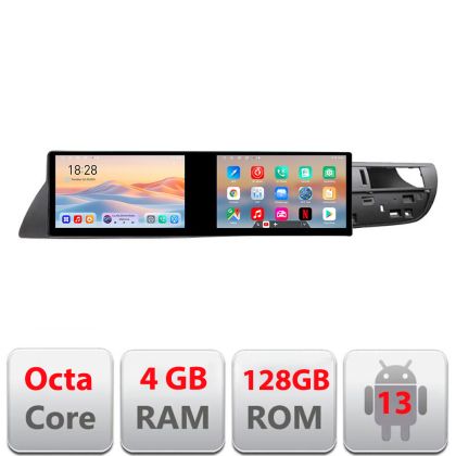 Navigatie Citroen C5 2008-2017 Kit-C5 Edotec 2 ecrane  8 core 4+128 21.6 inch Incell android Wifi 5Ghz gps internet  Co