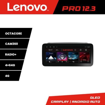Navigatie Skoda Rapid Seat Toledo 2013+ Lenovo PRO 4+64 12.3 inch qled android 4G DSP gps internet  Kit-rapid