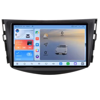 Navigatie Toyota RAV4 C-018 Android 8 Core 2.2 Ghz 8+128 Qled 1K ADAS 4G LTE GPS 360 KIT-018+EDT-E409V3