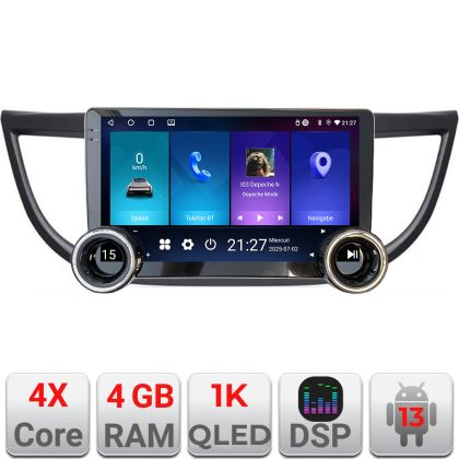 Navigatie Honda CRV 2012-2016 Kit-469 Edotec  4+64 10.5 inch Incell 1K android Wifi 5Ghz gps internet  C