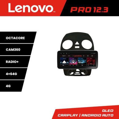 Navigatie VW Beetle 2005-2010 Lenovo PRO 4+64 12.3 inch qled android 4G DSP gps internet  KIT-beetle-old