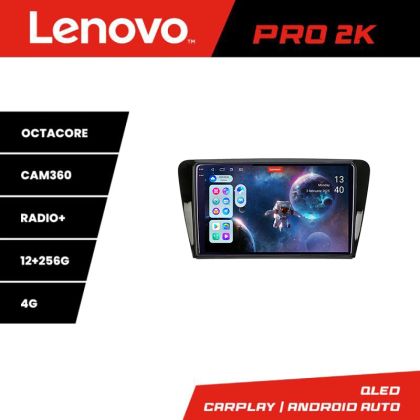 Navigatie Skoda Rapid Seat Toledo 2013+ Android radio gps internet 8 core QLED 2K 12+256 360 Lenovo