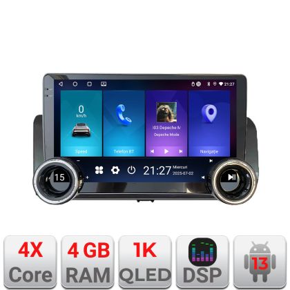 Navigatie Dacia Logan Sandero Jogger 2020+ Edotec 4+64 10.5 inch Incell 1K android Wifi 5Ghz gps internet