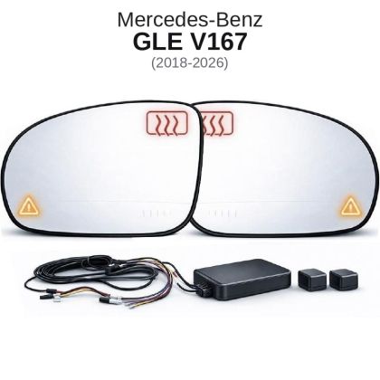 Senzor unghi mort Mercedes Benz GLE V167 2018-2026 — oglindă dedicată