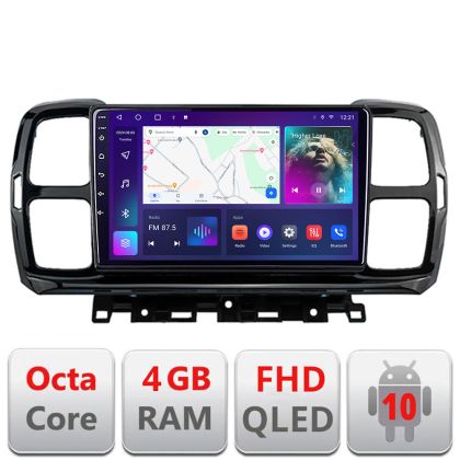 Navigatie Citroen C5 Aircross Android radio gps internet 4+64 carplay android auto Kit-aircross+EDT-E309v3