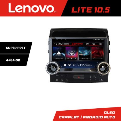 Navigatie Toyota Landcruiser 200 V8 2007-2015 cu navi si 360 Lenovo  8 core 4+64 10.5 inch Incell 1K android Wifi 5Ghz gps internet  KIT-381-360
