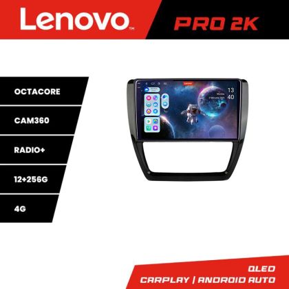 Navigatie VW Jetta 2011-2018 Lenovo Kit-JETTLenovo Kit-15 8 core QLED 2K 12+256 360 Android Waze USB Navigatie Internet Youtube Radio