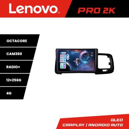 Navigatie Volvo S60 2008-2014 Lenovo Kit-s60-08 8 core QLED 2K 12+256 360 Android Waze USB Navigatie Internet Youtube Radio