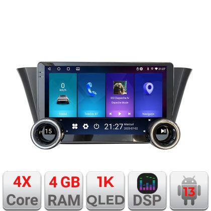 Navigatie Iveco Daily 2019- Edotec  4+64 10.5 inch Incell 1K android Wifi 5Ghz gps internet
