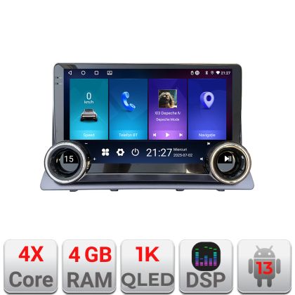 Navigatie Honda CR-V 2023- Edotec Incell 1K 10.5 inch  4+64 carplay android auto radio internet kit-crv2023+EDT-E211-RK+kit-10-9