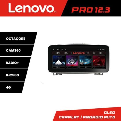 Navigatie Toyota Land Cruiser L100 2002-2008 K-l100 Lenovo PRO 8+256 12.3 inch qled android 4G DSP gps internet