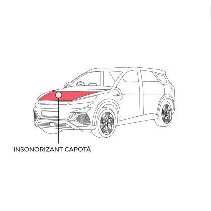 Pachet insonorizant capotă Audio System Germany