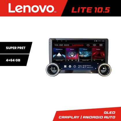 Navigatie Peugeot Bipper, CitroenNemo, Fiat Qubo 2008-2017 Lenovo  8 core 4+64 10.5 inch Incell 1K android Wifi 5Ghz gps internet  Kit-bipper v1
