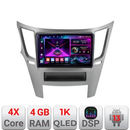 Navigatie Subru Legacy 2010-2015 A-458  4+64 InCell Display 1K Android Waze USB Navigatie Internet Youtube Radio