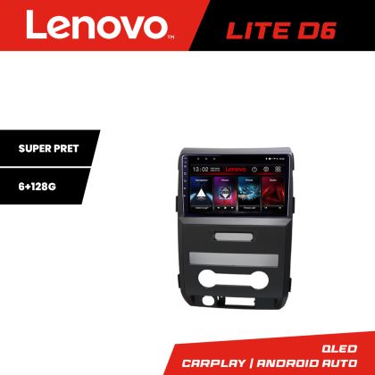 Navigatie Ford F150 2008-2014 Lenovo 8 core 6+128 GB Android Waze USB Navigatie Internet Youtube Radio