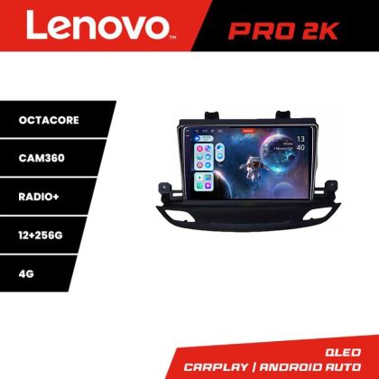 Navigatie Opel Insignia 2018- Lenovo Kit-insignia19 8 core QLED 2K 12+256 360 Android Waze USB Navigatie Internet Youtube Radio