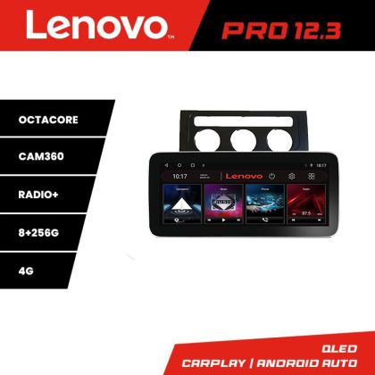 Navigatie VW Touran 2003-2009 clima automata K-touran2 Lenovo PRO 8+256 12.3 inch qled android 4G DSP gps internet et GPS WI